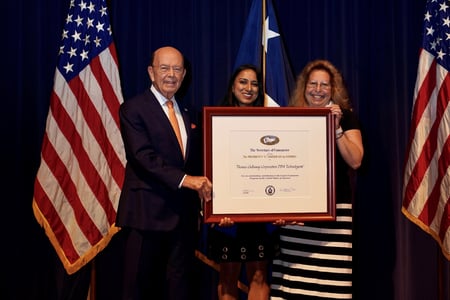 Technologent Awarded the 2018 and 2022 President's 'E' Award for Exports by U.S. Secretary of Commerce