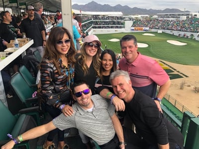 Technologent Leadership at the Phoenix Open Golf Tournament (2019)