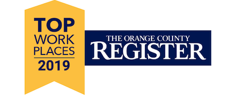 Technologent Awards & Industry Recognition - OC Register Top Workplaces 2019